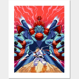 Mecha Demon vs World Warrior Posters and Art